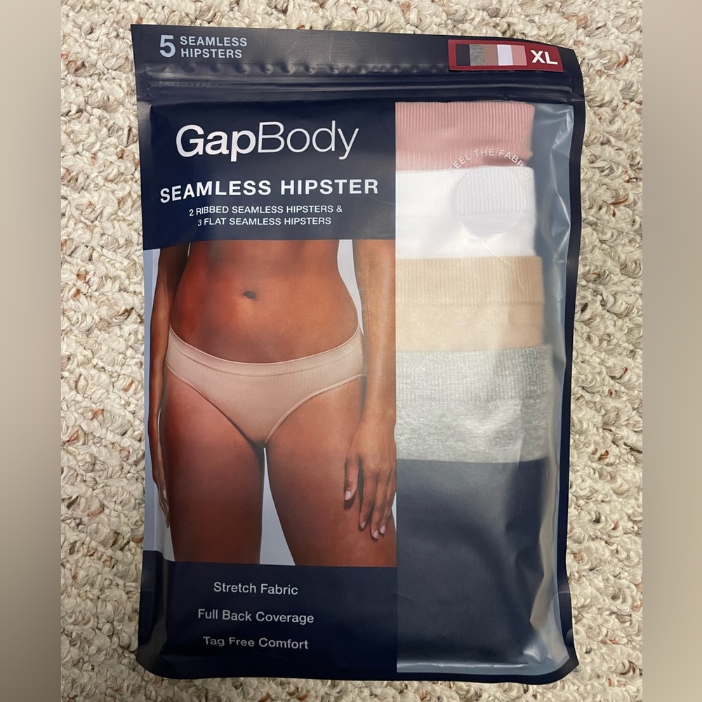 GAP seamless hipsters pack of 5